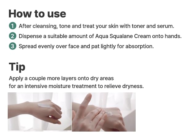 S.NATURE AQUA SQUALANE MOISTURIZING CREAM