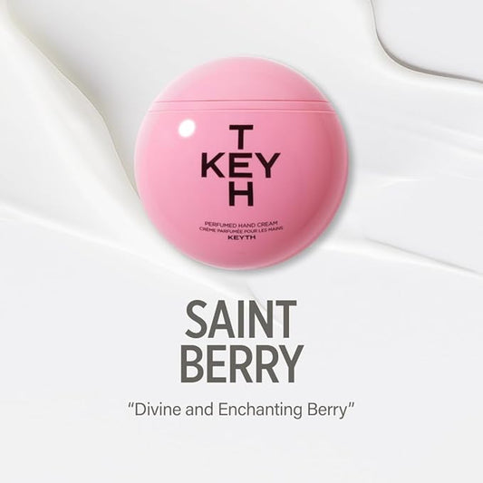 KEYTH PERFUMED HAND CREAM #SAINT BERRY (70ML, 2.36 FL.OZ.)