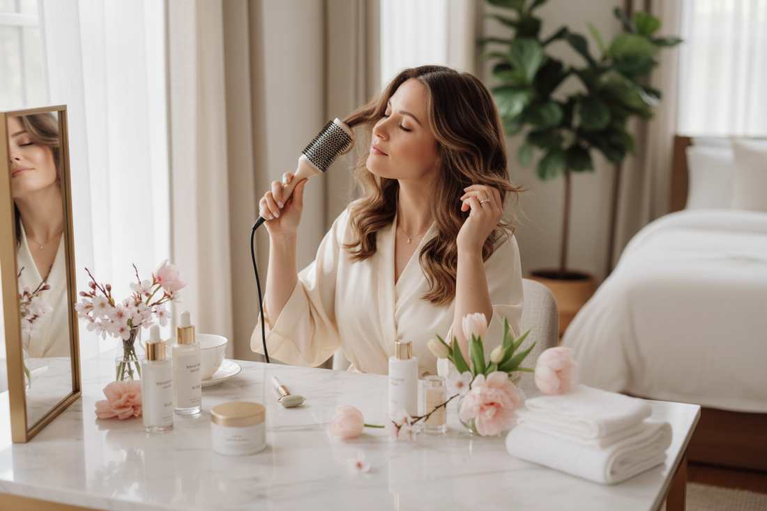 Spring Hair Volume Routine