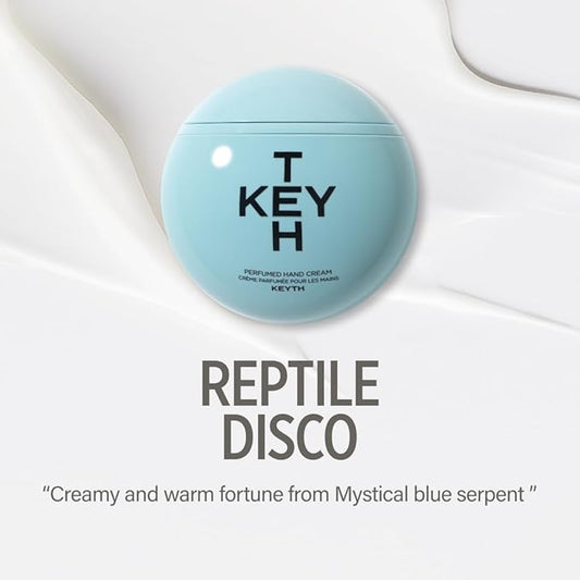 KEYTH PERFUMED HAND CREAM #REPTILE DISCO (70ML, 2.36 FL.OZ.)