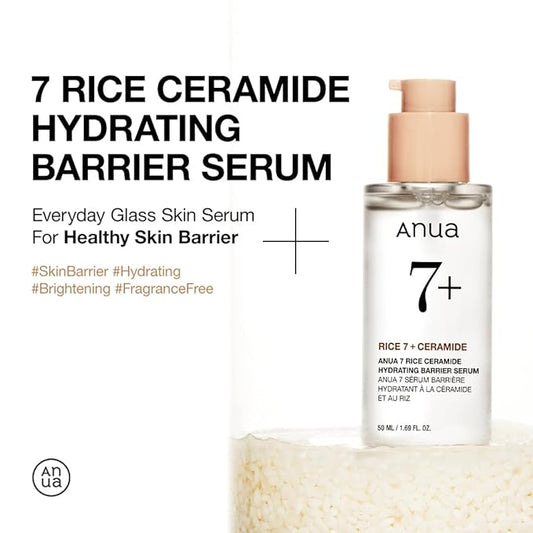 ANUA Rice Ceramide 7 Hydrating Barrier Serum