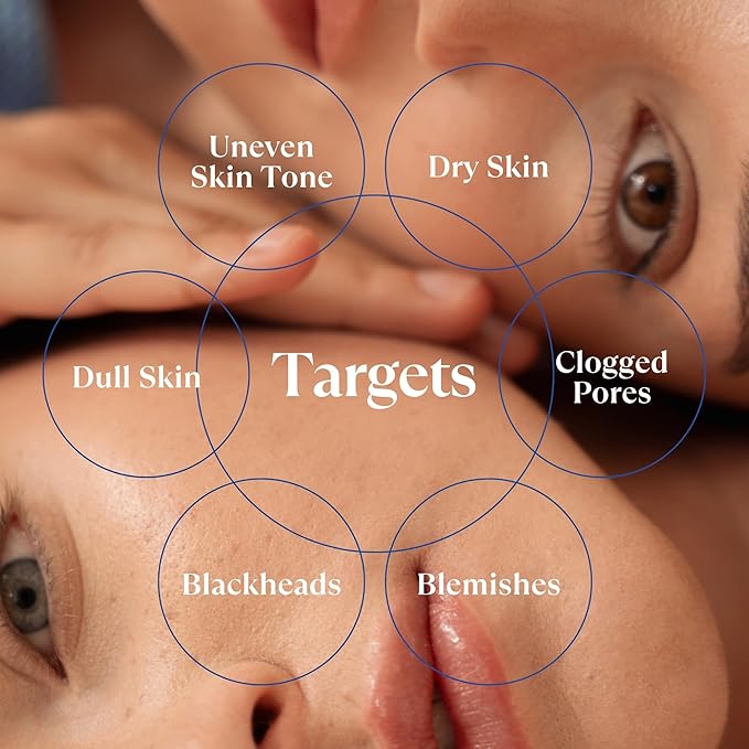 Cure by Toyo | Aqua Gel Gentle Exfoliator | Clear and Softer Skin | Non-Abrasive Face and Body Cleanser | Sensitive Skin | 2 Pack