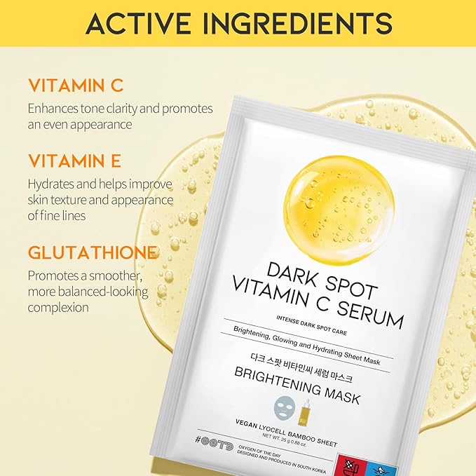 #OOTD Vitamin C Revitalizing Hydrating Sheet Mask (10ea)