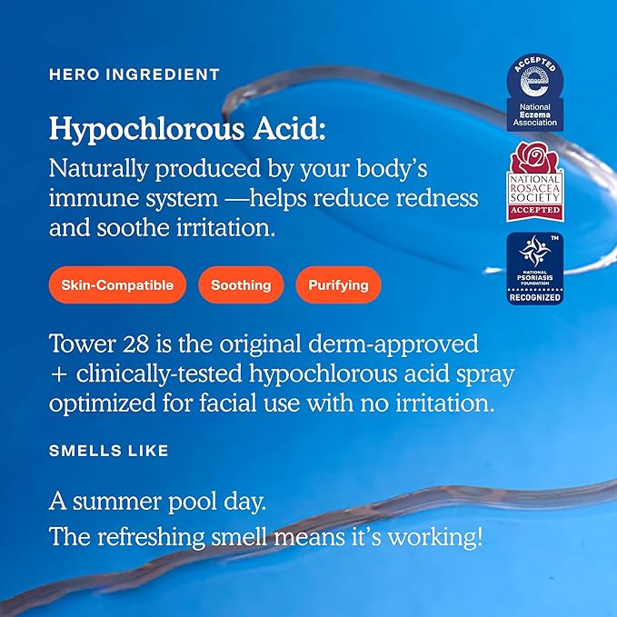 Tower 28 SOS Daily Rescue Facial Spray for Sensitive Skin (1 FL Oz)